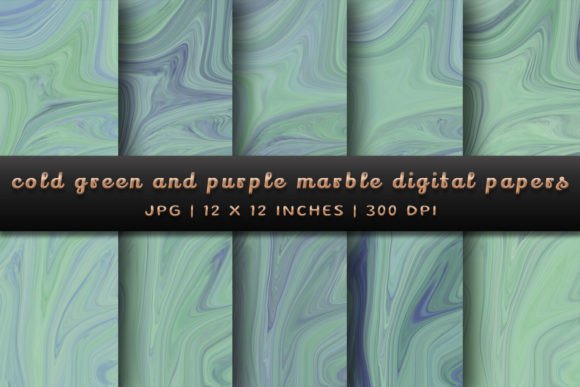 Cold Green and Purple Marble Backgrounds: A Designer's Guide