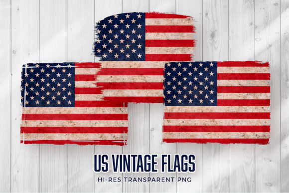 Crafting with Character: US Flag Vintage Sublimation Backgrounds