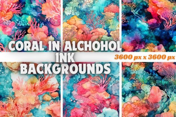 Dive into Creativity: The Allure of Coral in Alcohol Ink