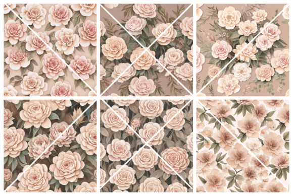 Elevate Your Aesthetic with Beige Floral Backgrounds