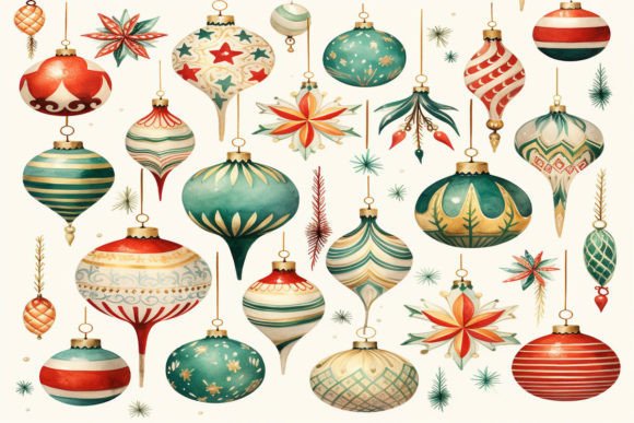 Elevate Your Holiday Projects with Christmas Ornaments Backgrounds