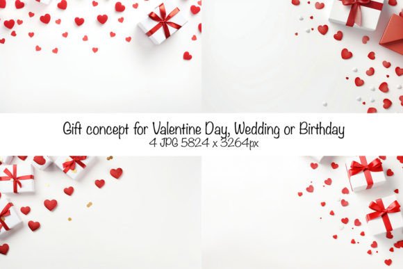 Holiday Empty Backgrounds: A Gift Concept for Any Occasion