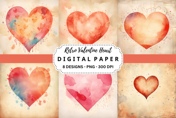 Unlocking Vintage Charm with Retro Valentine Heart Backgrounds